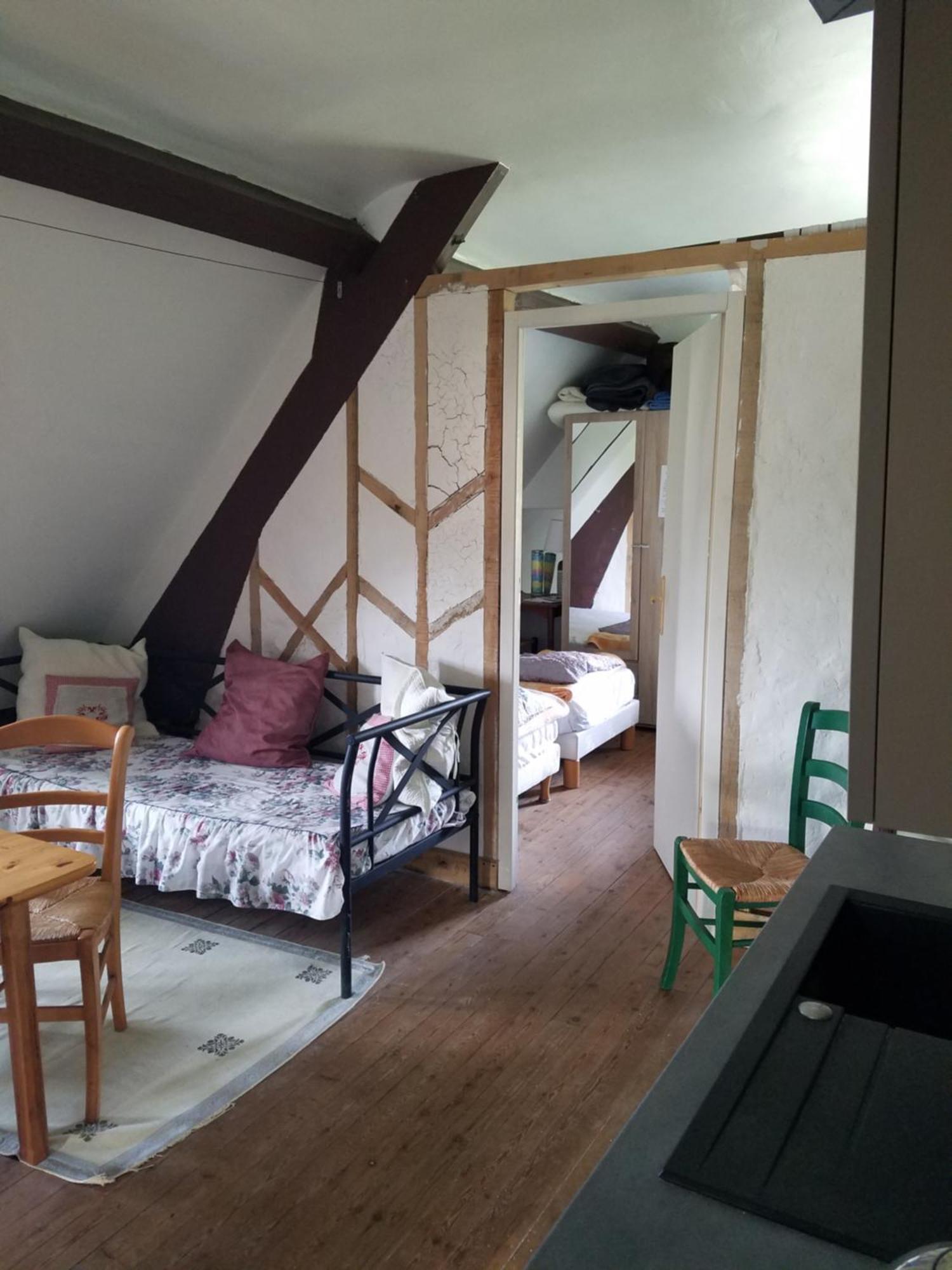 Ferienwohnung Le Vieux Pre De La Motte Villers-sur-Mer Exterior foto
